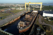 Work on Brazil's first dismantling of a Petrobras platform starts a year late
