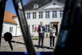Greenland's Prime Minister Nielsen visits Denmark