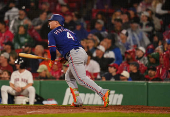 MLB: Texas Rangers at Boston Red Sox