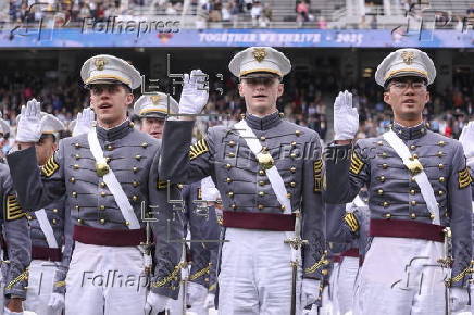 US President Trump delivers commencement address at US Military Academy
