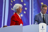 European Central Bank Governing Council holds press conference