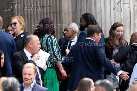 National Service of Remembrance marking the 30th anniversary of the Srebrenica Genocide, at St. Paul?s Cathedral in London