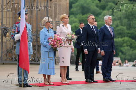 Polish president visits Czech Republic