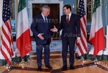 U.S. Secretary of State Rubio and Italy's Foreign Minister Tajani meet in Washington, D.C.
