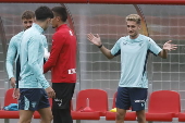 Entrenamiento del Athletic de Bilbao.