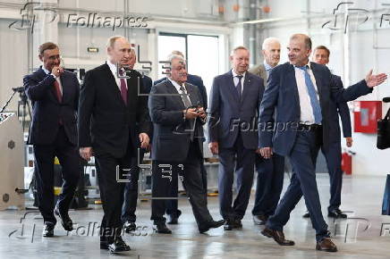 Russian president attends Navy Day celebrations in St. Petersburg