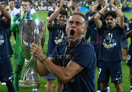 UEFA Super Cup - Final - Paris St Germain v Tottenham Hotspur