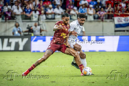 SALVADOR, BA, 20.08.2025-COPA DO NORDESTE-BAHIA (BA) X CEARA (CE)