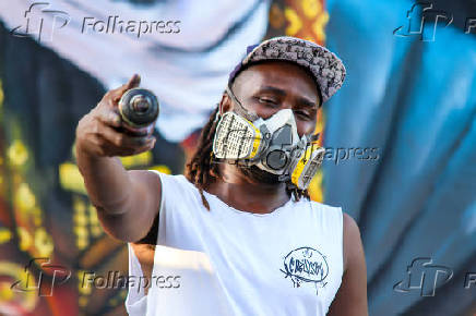 Reinauguração do colégio estadual Zumbi dos Palmares (BA)