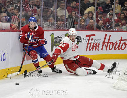 NHL: Detroit Red Wings at Montreal Canadiens
