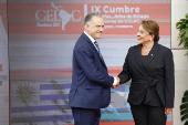 Xiomara Castro lidera la bienvenida en Cumbre Celac 2025