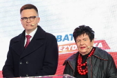 Poland's first presidential debate in Konskie