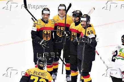 2025 IIHF Ice Hockey World Championship - Germany vs Hungary