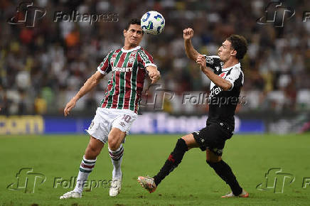 Partida entre Flumiense e Vasco pelo Campeonato Brasileiro 2025.