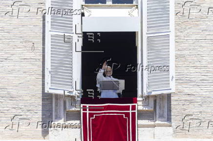 Pope Leo XIV leads Regina Caeli prayer at Vatican City