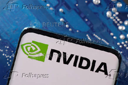 FILE PHOTO: Illustration shows Nvidia's logo