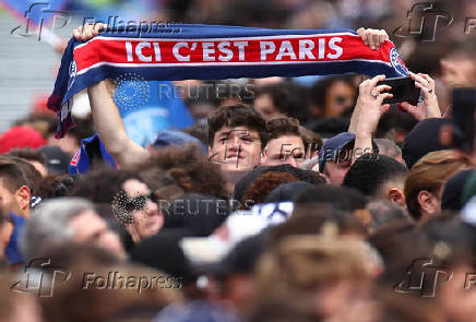 Champions League - Paris St Germain Victory Parade