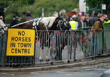 Annual horse fair in Appleby-in-Westmorland