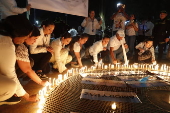 Concentración en Jamundí por el cese del conflicto en Colombia