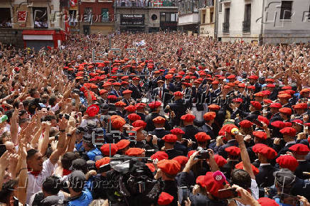Todo listo para el comienzo de los Sanfermines