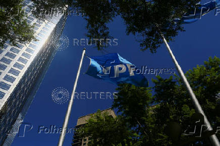 FILE PHOTO: The headquarters of Argentina's state energy company YPF is seen in Buenos Aires