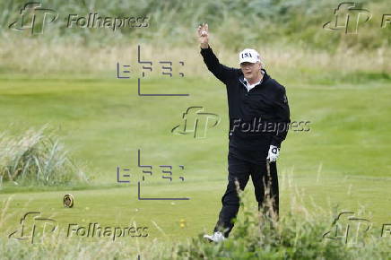 US President Donald Trump visits Scotland