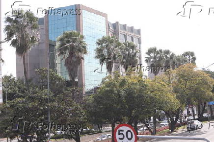Rajadas de ventos na região do aeroporto de Congonhas em SP