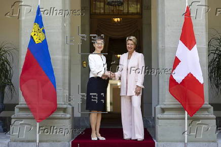 Liechtenstein's Prime Minister Brigitte Haas visits Switzerland