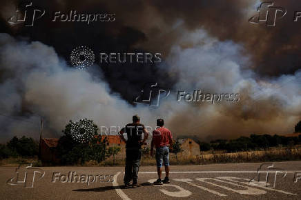 Wildfire in Congosta