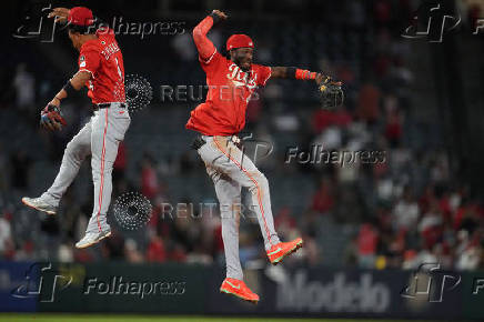 MLB: Cincinnati Reds at Los Angeles Angels