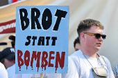May Day protest in Hamburg