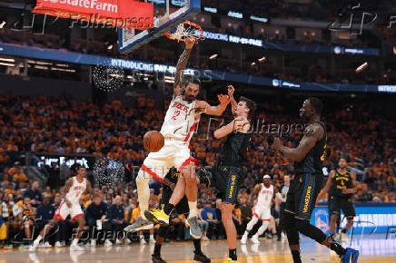 NBA: Playoffs-Houston Rockets at Golden State Warriors