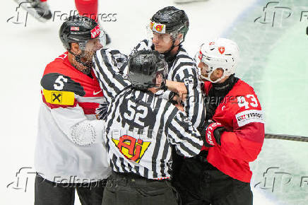 IIHF World Championships - Quarter Finals - Switzerland v Austria