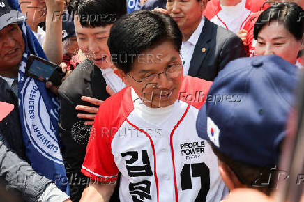 Presidential candidates attend their election campaign rallies
