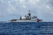 FILE PHOTO: U.S. Coast Guard Cutter Harriet Lane in South Pacific