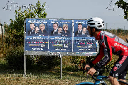 The European Patriots party organises a country political meeting in Mormant-sur-Vernisson