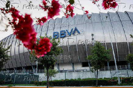 BBVA Stadium, a FIFA 2026 World Cup host venue, in Guadalupe