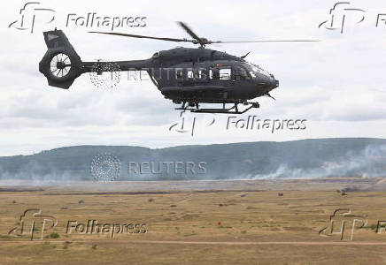 'Saber Guardian 2025' military exercise at the Zero Point military training range
