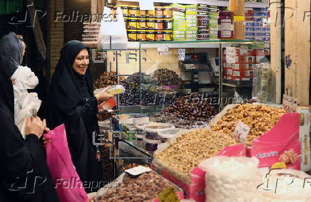 Daily life in a bazaar in Tehran amid ceasefire with Israel