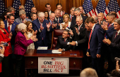 House of Representatives votes on U.S. President Donald Trump's sweeping spending and tax bill in Washington
