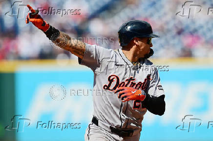 MLB: Detroit Tigers at Cleveland Guardians