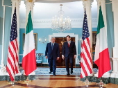 Italian Minister for Foreign Affairs Antonio Tajani visits the US