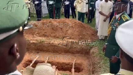 Nigeria bids farewell to former leader Buhari with burial in home state