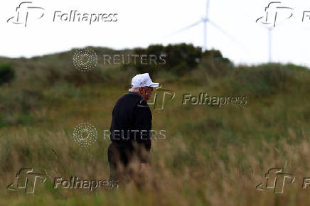 U.S. President Trump visits Scotland