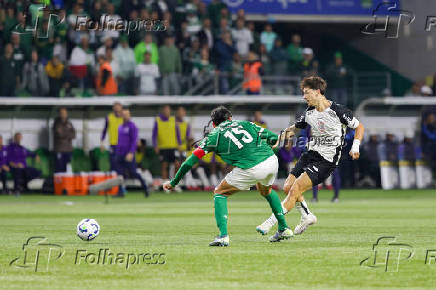 Partida entre Palmeiras x Corinthians.