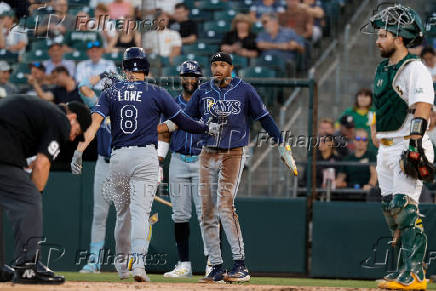 MLB: Tampa Bay Rays at Athletics