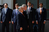 Hungarian PM Orban visits Slovakia