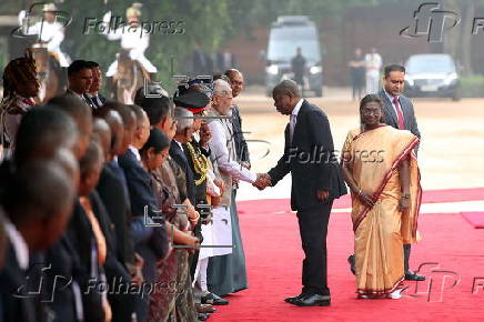 President of Angola Lourenco visits India