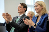 Handover ceremony at the Federal Ministry of Health, in Berlin