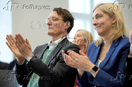 Handover ceremony at the Federal Ministry of Health, in Berlin